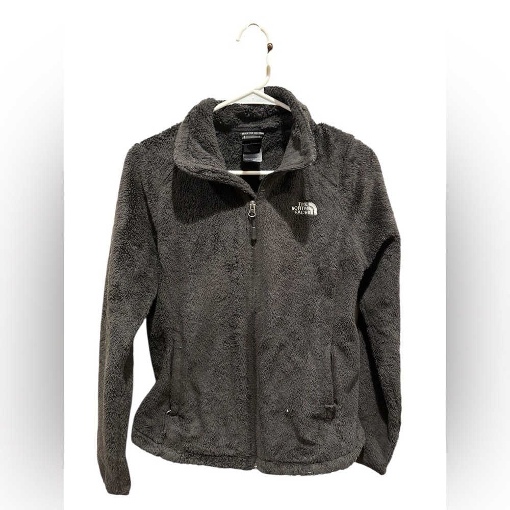 The North Face Women's Dark Gray Teddy Jacket